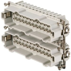 Stifteinsatz Weidmüller HDC HE 25-48 500V 16A 24L Crimpanschluss Gr.8