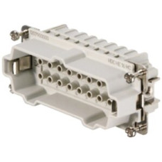 Stifteinsatz Weidmüller HDC HE 500V 16A 16L Crimpanschluss Gr.6