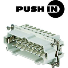 Stifteinsatz Weidmüller HDC HE 500V 16A 16L PUSH IN Gr.6