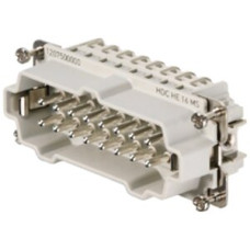 Stifteinsatz Weidmüller HDC HE 500V 16A 16L Schraubanschluss Gr.6