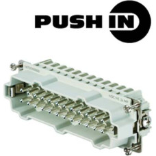 Stifteinsatz Weidmüller HDC HE 500V 16A 24L PUSH IN Gr.8
