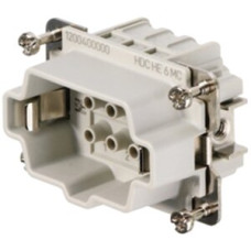 Stifteinsatz Weidmüller HDC HE 500V 24A 6L Crimpanschluss Gr.3