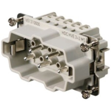 Stifteinsatz Weidmüller HDC HVE 830V 20A 5L Schraubanschluss Gr.4
