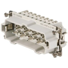 Stifteinsatz Weidmüller HDC HVE 830V 20A 8L Zugfederanschluss Gr.6