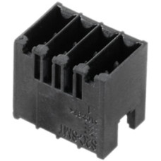 Stiftleiste Weidmüller S2C-SMT geschlossen THT/THR 3.5mm 8L 180° 3.5mm schwarz - 1 Stück