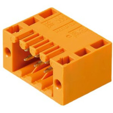 Stiftleiste Weidmüller S2L Flansch THT 3,5mm 20L 90° 3,5mm verzinnt orange - 1 Stück