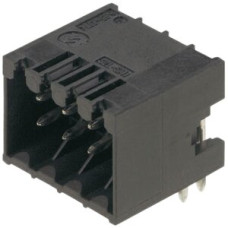 Stiftleiste Weidmüller S2L-SMT geschlossen THT/THR 3.5mm 6L 90° 3.2mm schwarz - 1 Stück