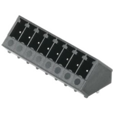 Stiftleiste Weidmüller SC geschlossen THT 3.81mm 4L 135° 3.2mm verzinnt schwarz - 1 Stück