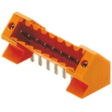 Stiftleiste Weidmüller SL Flansch THT 3,5mm 10L 135° 3,2mm orange - 1 Stück