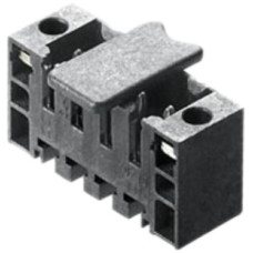 Stiftleiste Weidmüller SL-SMT Flansch THT/THR 3,5mm 4L 180° 3,2mm - 1 Stück