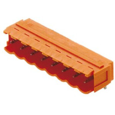 Stiftleiste Weidmüller SL Schwalbenschwänze THT 5mm 4L 90° 3.2mm orange - 1 Stück
