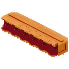 Stiftleiste Weidmüller SL Schwalbenschwänze THT 7.5mm 9L 90° 3.2mm orange - 1 Stück