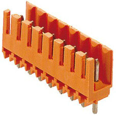 Stiftleiste Weidmüller SL offen THT 3.5mm 3L 180° 3.2mm orange - 1 Stück