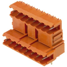 Stiftleiste Weidmüller SLD offen THT 5.08mm 4L 90° 3.2mm verzinnt orange - 1 Stück