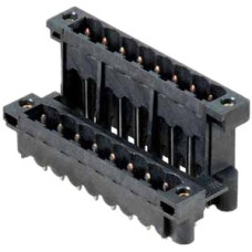 Stiftleiste Weidmüller SLDV-THR Flansch THT/THR 5,08mm 32L 180° 3,2mm schwarz - 1 Stück