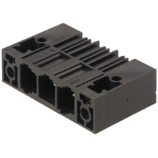 Stiftleiste Weidmüller SU Rastflansch THT 10,16mm 6L 90° 3,5mm - 1 Stück