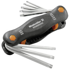 Stiftschlüssel-Satz WM TH-S 9-40 Torx mit Bohrung T9/10/15/20/25/27/30/40