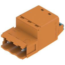 Stiftstecker WM Signal SLF 5.08/03/180B SN OR BX SO 3L 180° 5.08mm orange - 1 Stück