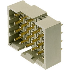 Stiftstecker Weidmüller RSV1.6 geschlossen THT 5mm 18L 180° 3.2mm vergoldet grau - 1 Stück