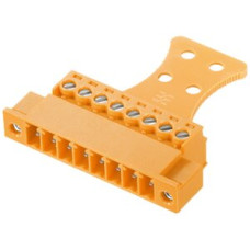 Stiftstecker Weidmüller SCZ Flansch Zugentlastung 3,81mm 5L verzinnt orange - 1 Stück