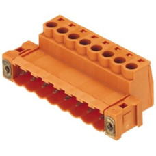 Stiftstecker Weidmüller SLS Flansch 5,08mm 12L verzinnt orange - 1 Stück