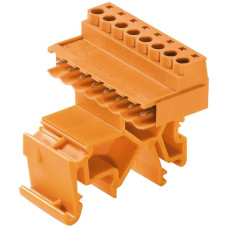 Stiftstecker Weidmüller SLS Schwalbenschwänze 5.08mm 4L verzinnt orange - 1 Stück