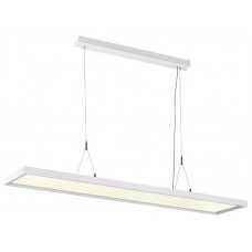 LED-Pendelleuchte SLV WORKLIGHT DALI 57W 1550lm 4000K 260x1200mm weiss LED-Pendelleuchte SLV WORKLIGHT DALI 57W 1550lm 4000K 260x1200mm weiss