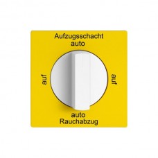 Montageset EDIZIO.liv SNAPFIX f.Drehsch.Griff Grav.D auto-auf-auto-auf gelb