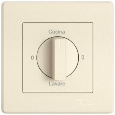 UP-Montageset EDIZIO.liv SNAPFIX f.Drehschalter mit Griff 0-Cuc-0-Lav. crema