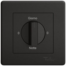 UP-Montageset EDIZIO.liv SNAPFIX f.Drehschalter mit Griff 0-Giorno-0-Notte schwarz