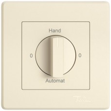 UP-Montageset EDIZIO.liv SNAPFIX f.Drehschalter mit Griff 0-Hand-0-Automat crema
