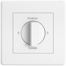 UP-Montageset EDIZIO.liv SNAPFIX f.Drehschalter mit Griff 0-Inverno-0-Estate weiss