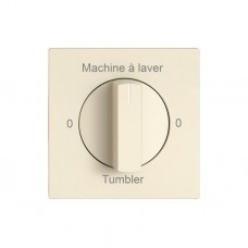 Abdeckset EDIZIO.liv SNAPFIX f.Drehschalter m.Griff 0-Machine à laver-0-Sèch.crema G A