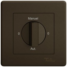 UP-Montageset EDIZIO.liv SNAPFIX f.Drehschalter mit Griff 0-Man-0-Auto (F) braun