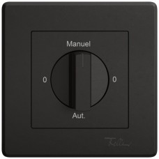 UP-Montageset EDIZIO.liv SNAPFIX f.Drehschalter mit Griff 0-Man-0-Auto (F) schwarz
