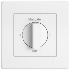 Abdeckset EDIZIO.liv SNAPFIX f.Drehschalter m.Griff 0-Man-0-Auto (I) weiss GMI A