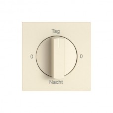 Abdeckset EDIZIO.liv SNAPFIX f.Drehschalter m.Griff 0-Tag-0-Nacht crema G A