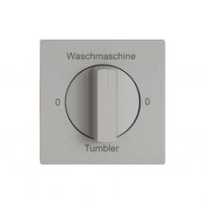 Abdeckset EDIZIO.liv SNAPFIX f.Drehschalter m.Griff 0-Wasch-0-Tumb hellgrau G A