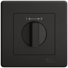 UP-Montageset EDIZIO.liv SNAPFIX f.Drehschalter mit Griff 1 → ← 2 schwarz