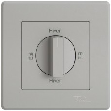 UP-Montageset EDIZIO.liv SNAPFIX f.Drehschalter mit Griff Été-Hiver-Été-Hiver hellgrau