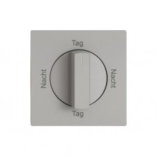 Abdeckset EDIZIO.liv SNAPFIX f.Drehschalter m.Griff Nacht-Tag-Nacht-Tag hellgrau G A
