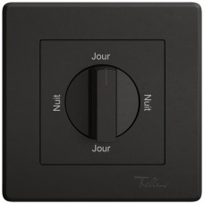 UP-Montageset EDIZIO.liv SNAPFIX f.Drehschalter mit Griff Nuit-Jour-Nuit-Jour schwarz