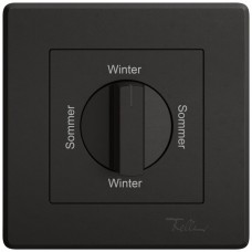 UP-Montageset EDIZIO.liv SNAPFIX f.Drehschalter mit Griff Som-Win-Som-Win schwarz
