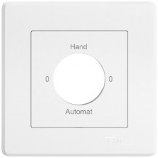 UP-Montageset EDIZIO.liv SNAPFIX f.Drehschalter mit Schloss 0-Hand-0-Automat weiss