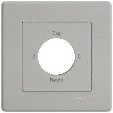 UP-Montageset EDIZIO.liv SNAPFIX f.Drehschalter mit Schloss 0-Tag-0-Nacht hellgrau
