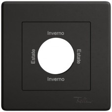 UP-Montageset EDIZIO.liv SNAPFIX f.Drehschalter mit Schloss Est-Inv-Est-Inv schwarz