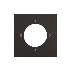 Montageset EDIZIO.liv SNAPFIX f.Drehsch.m.Schloss 0-1-0-1 schwarz