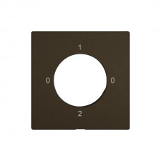 Montageset EDIZIO.liv SNAPFIX f.Drehsch.m.Schloss 0-1-2-3 braun