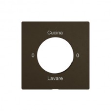 Abdeckset EDIZIO.liv SNAPFIX f.Drehsch.m.Schloss 0-Cucinare-0-Lavare braun G A