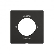 Montageset EDIZIO.liv SNAPFIX f.Drehsch.m.Schloss 0-Cucinare-0-Lavare schwarz